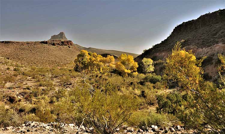 mountainous scenery